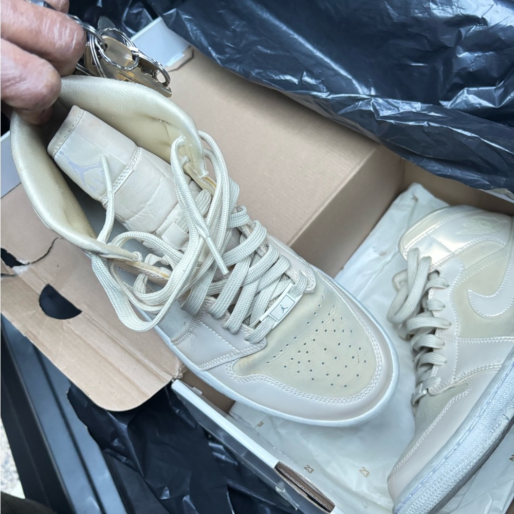 Nike Women's Gold High-Top Sneakers